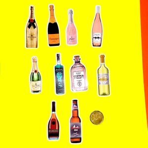 3/$20 10x brand new waterproof stickers